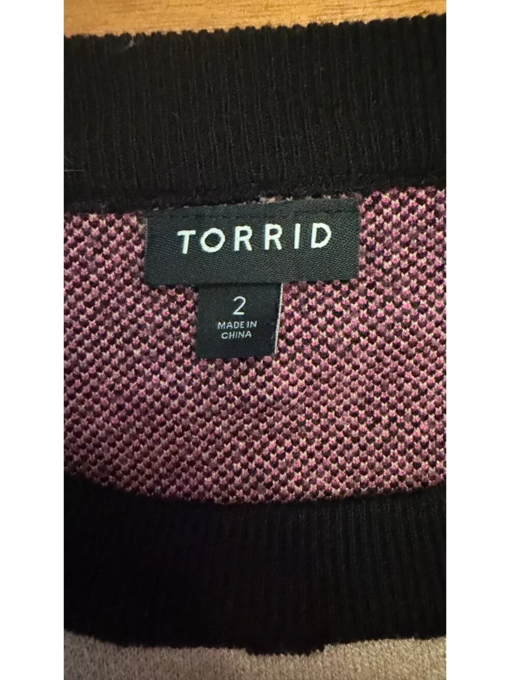Torrid Animal Print Colorblock Sweater Womens 2 Pink Leopard & Zebra Knit Pullov